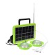 Solar Lighting System Portable Emergency Light Radio/Light/Music Player Camping Emergency Car Repairing
