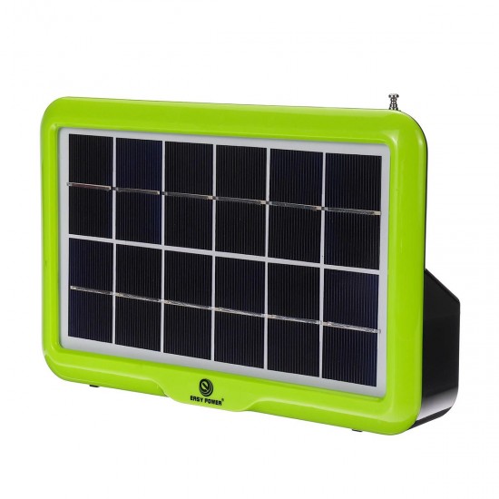 Solar Lighting System Portable Emergency Light Radio/Light/Music Player Camping Emergency Car Repairing