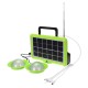 Solar Lighting System Portable Emergency Light Radio/Light/Music Player Camping Emergency Car Repairing Solar Lighting System Portable Emergency Light Radio/Light/Music Player Camping Emergency Car Repairing