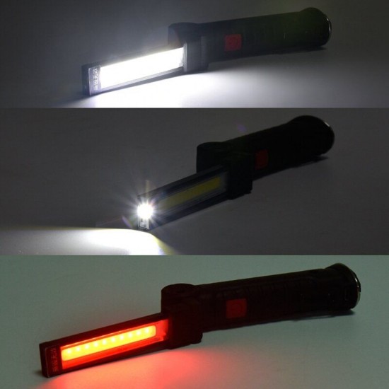 360° Rotation USB Rechargeable COB+LED Emergency Worklight Light Lamp Bright 360° Rotation USB Rechargeable COB+LED Emergency Worklight Light Lamp Bright