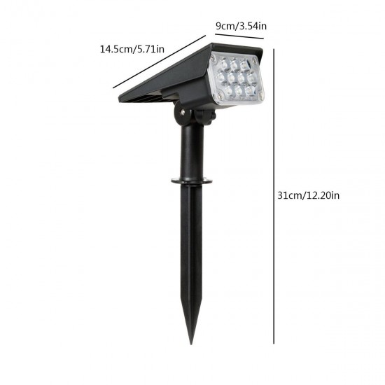 10/20LEDs Solar Lawn Light Waterproof Outdoor Landscape Pathway Garden Lamp 10/20LEDs Solar Lawn Light Waterproof Outdoor Landscape Pathway Garden Lamp