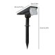 10/20LEDs Solar Lawn Light Waterproof Outdoor Landscape Pathway Garden Lamp