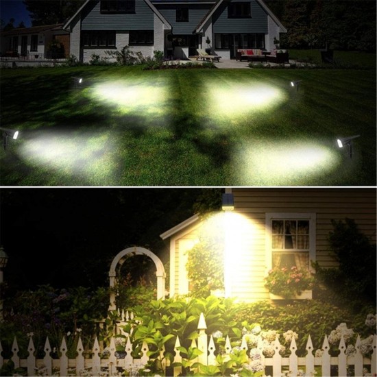 10/20LEDs Solar Lawn Light Waterproof Outdoor Landscape Pathway Garden Lamp