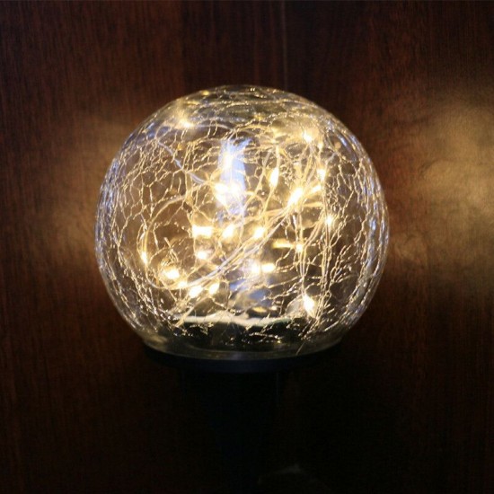 10CM/12CM Outdoor Solar Garden Lamp Crack Ball Grass Lamp Garden Buried Lamp Waterproof Solar Lamp 10CM/12CM Outdoor Solar Garden Lamp Crack Ball Grass Lamp Garden Buried Lamp Waterproof Solar Lamp