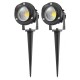 10W COB LED Lawn Light Outdoor Garden Landscape Wall Yard Path Flood Lamp AC85-265V