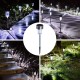 16pcs LED Solar Stainless Steel Lawn Lamps Garden Outdoor Landscape Path Light