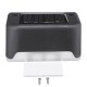 1PC/4PCS/6PCS Solar Powered LED Stairs Step Light Black Shell Outdoor Waterproof Path Garden Deck Fence Wall Lamp