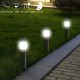 1Pcs/4Pcs Solar Power Torch Light Flickering Flame Outdoor Garden Yard Lamp