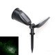 1W Solar Powered 4 LED Waterproof IP65 Outdoor Landscape Lawn Spot Light