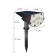 2 IN 1 Outdoor 7 Color Changing Solar Lights IP65 Waterproof Lawn Pathway Landscape Lamp