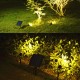 2 in 1 Solar Flood Light Outdoor Garden Lawn Landscape LED Spotlight Path Lamp IP65