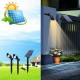 2 in 1 Solar Powered LED Light-controlled Lawn Lights Outdoor Waterproof Yard Wall Landscape Lamps 2 in 1 Solar Powered LED Light-controlled Lawn Lights Outdoor Waterproof Yard Wall Landscape Lamps