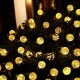 20 LEDs Solar String Ball Lights Garden Decor Lamp Outdoor Waterproof Warm White / Multi-Color 20 LEDs Solar String Ball Lights Garden Decor Lamp Outdoor Waterproof Warm White / Multi-Color