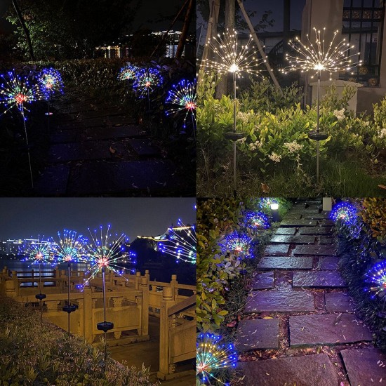 200/150/120/100/90 LED Solar Power Fairy Lights String Lamps Party Wedding Decor Garden Remote Control