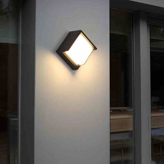 20W LED Wall Lamp Outdoor Aluminum Sconce Ceiling Lamp Balcony Garden Courtyard 20W LED Wall Lamp Outdoor Aluminum Sconce Ceiling Lamp Balcony Garden Courtyard