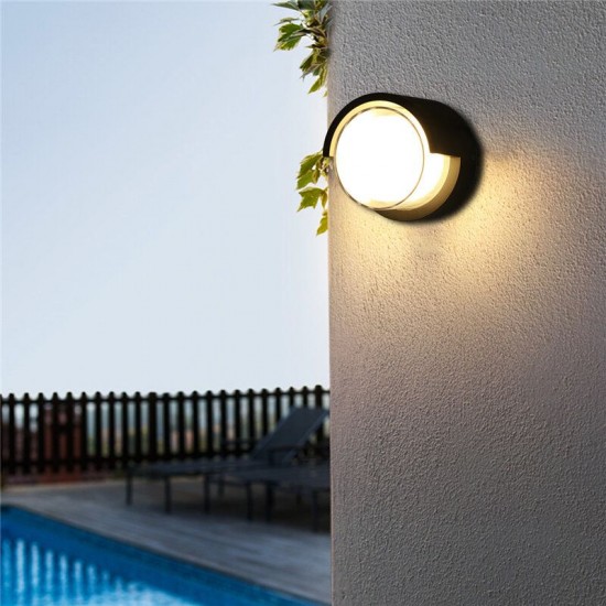 20W LED Wall Lamp Outdoor Aluminum Sconce Ceiling Lamp Balcony Garden Courtyard 20W LED Wall Lamp Outdoor Aluminum Sconce Ceiling Lamp Balcony Garden Courtyard