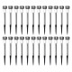 24PCS LED Solar Lawn Path Light Stainless Steel Waterproof Garden Landscape Lamp for Home Street Decor 24PCS LED Solar Lawn Path Light Stainless Steel Waterproof Garden Landscape Lamp for Home Street Decor