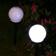 2PCS Auto Sensing LED Solar Ball Lamp Garden Ball Lamps For Outdoor Patio Lawn