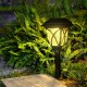 2PCS Auto Sensing LED Solar Lamp Garden Lamps For Outdoor Patio Lawn