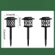 2PCS LED Solar Lawn Light Waterproof Outdoor Landscape Lamp for Garden Yard