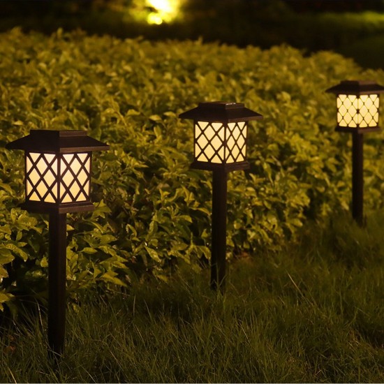 2PCS LED Solar Lawn Light Waterproof Outdoor Landscape Lamp for Garden Yard 2PCS LED Solar Lawn Light Waterproof Outdoor Landscape Lamp for Garden Yard