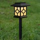 2PCS LED Solar Lawn Light Waterproof Outdoor Landscape Lamp for Garden Yard