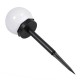 2PCS Solar Powered LED Ground Light Ball Lawn Lamp Waterproof Outdoor Garden Yard Path Decor 2PCS Solar Powered LED Ground Light Ball Lawn Lamp Waterproof Outdoor Garden Yard Path Decor