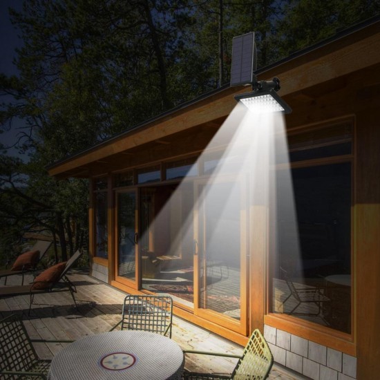 2W Solar Powered 50 LED Landscape Spot Light Outdoor Garden IP44 Waterproof Lawn Lamp