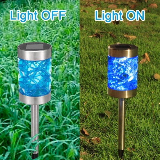 2pcs Solar Power Outdoor Path Light Spot Lamp Yard Garden Lawn Landscape Lamps 2pcs Solar Power Outdoor Path Light Spot Lamp Yard Garden Lawn Landscape Lamps