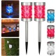 2pcs Solar Power Outdoor Path Light Spot Lamp Yard Garden Lawn Landscape Lamps 2pcs Solar Power Outdoor Path Light Spot Lamp Yard Garden Lawn Landscape Lamps