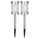 2pcs Solar Power Outdoor Path Light Spot Lamp Yard Garden Lawn Landscape Lamps 2pcs Solar Power Outdoor Path Light Spot Lamp Yard Garden Lawn Landscape Lamps