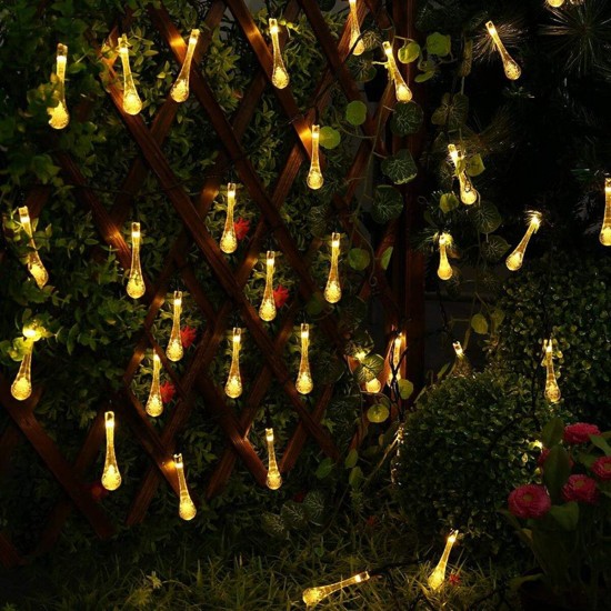 30 LEDs String Light Garden Outdoor Solar Powered Patio Yard Landscape Lamp Waterproof 30 LEDs String Light Garden Outdoor Solar Powered Patio Yard Landscape Lamp Waterproof