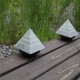 3LED Solar Lawn Light Outdoor Waterproof Buried Underground Pyramid Solar Pathway LightsGarden Garden Landscape Decorative Light