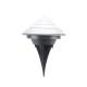 3LED Solar Lawn Light Outdoor Waterproof Buried Underground Pyramid Solar Pathway LightsGarden Garden Landscape Decorative Light