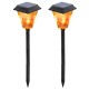 3W Solar Powered 12 LED Flame Lawn Light Outdoor Waterproof IP65 Garden Path Torch Lamp 3W Solar Powered 12 LED Flame Lawn Light Outdoor Waterproof IP65 Garden Path Torch Lamp