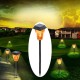 3W Solar Powered 12 LED Flame Lawn Light Outdoor Waterproof IP65 Garden Path Torch Lamp