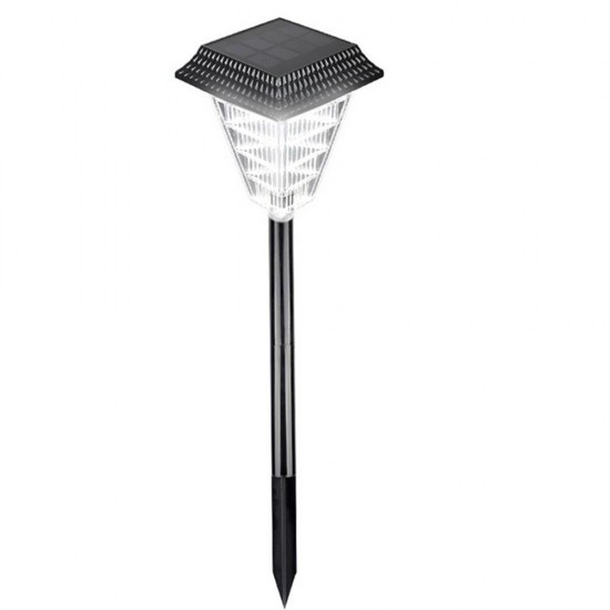 3W Solar Powered 12 LED Lawn Light Outdoor Waterproof IP65 Garden Path Landscape Lamp