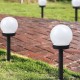 4PCS LED Solar Ball Lamp Garden Outdoor Patio Lawn Yard Light with Ground Spike