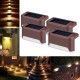 4PCS LED Solar Path Stair Lamp Outdoor Waterproof Wall Lawn Light for Garden Home 4PCS LED Solar Path Stair Lamp Outdoor Waterproof Wall Lawn Light for Garden Home