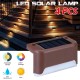 4PCS LED Solar Path Stair Lamp Outdoor Waterproof Wall Lawn Light for Garden Home 4PCS LED Solar Path Stair Lamp Outdoor Waterproof Wall Lawn Light for Garden Home