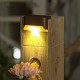 4PCS LED Solar Path Stair Lamp Outdoor Waterproof Wall Lawn Light for Garden Home 4PCS LED Solar Path Stair Lamp Outdoor Waterproof Wall Lawn Light for Garden Home