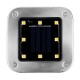 4PCS Solar Powered LED Lawn Light Square Buried Inground Recessed Lamp for Garden Outdoor Deck Path 4PCS Solar Powered LED Lawn Light Square Buried Inground Recessed Lamp for Garden Outdoor Deck Path