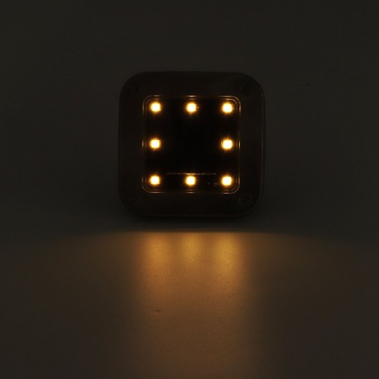 4PCS Solar Powered LED Lawn Light Square Buried Inground Recessed Lamp for Garden Outdoor Deck Path 4PCS Solar Powered LED Lawn Light Square Buried Inground Recessed Lamp for Garden Outdoor Deck Path