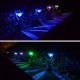 4pcs Solar Diamond Shape Lawn Lamp Outdoor Garden LED Waterproof Decorative Lamp Christmas Decorations Lights 4pcs Solar Diamond Shape Lawn Lamp Outdoor Garden LED Waterproof Decorative Lamp Christmas Decorations Lights