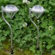 4pcs Solar Diamond Shape Lawn Lamp Outdoor Garden LED Waterproof Decorative Lamp Christmas Decorations Lights