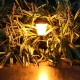 4pcs Solar Power LED Lawn Light Flickering Flame Outdoor Garden Yard Landscape Lamp