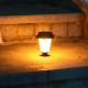 4pcs Solar Power LED Lawn Light Flickering Flame Outdoor Garden Yard Landscape Lamp