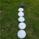 5 LED Lawn Lights Hemisphere Solar Powered Outdoor Lighting Garden Decoration