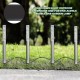 5 in 1 Solar LED Acrylic Bubble Lawn Lamp Set Waterproof Garden Lawn Landscape White Light Decor