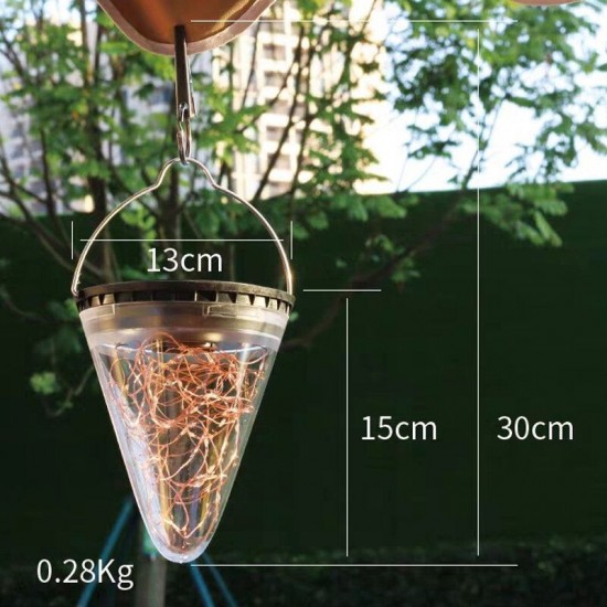 50LED Solar Powered Hanging Light Lamp Bulbs Garden Lights Outdoor Patio Decor 50LED Solar Powered Hanging Light Lamp Bulbs Garden Lights Outdoor Patio Decor